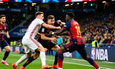 欧洲豪门俱乐部赛中发生激烈冲突