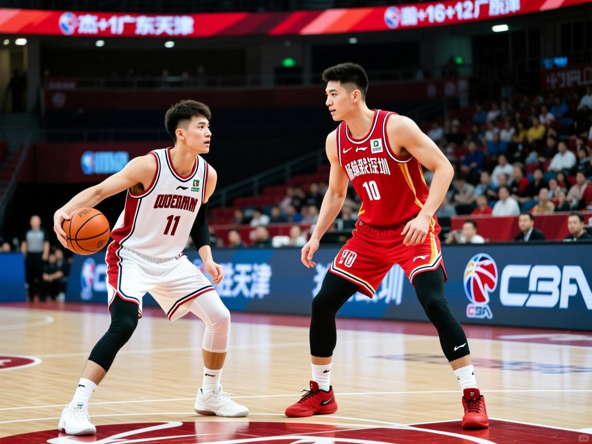 徐杰16+12广东胜天津 杨瀚森18+10青岛胜深圳 第4张