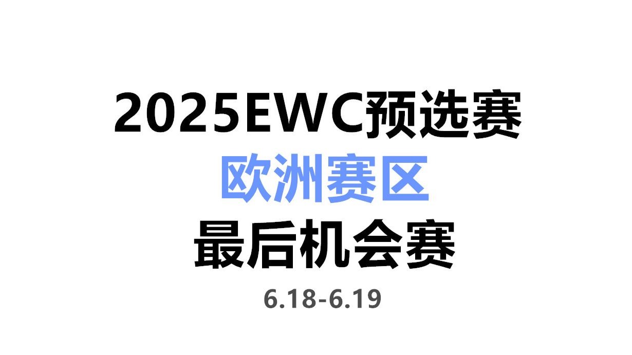 包含EWC预选赛决赛Day3积分榜&战神榜的词条